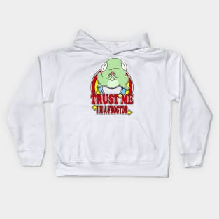 Trust Me I'm a Frogtor Kids Hoodie